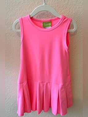 Hot Pink Tennis Dress- Classic Whimsy